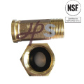 Padrão material de bronze livre de chumbo forjado da cauda NSF-61 do medidor de água